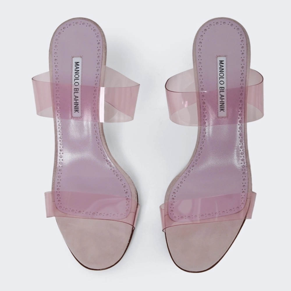 Manolo Blahnik Scolto Mules - Picture 6 of 8